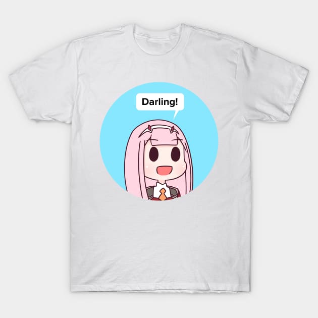 Zero two darling T-Shirt by Oricca